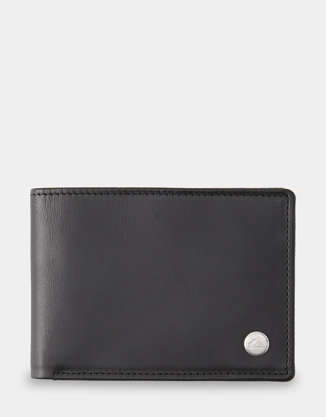 Quiksilver - Mens Mac Tri-Fold Leather Wallet