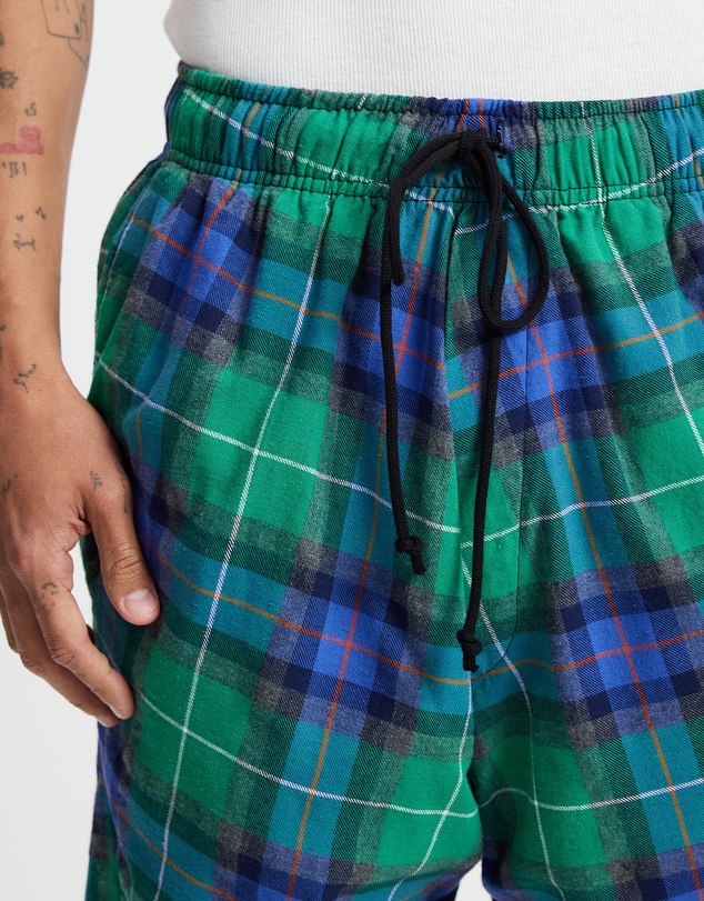 Surrounded By Ghosts - The Obsidian Cotton Drawstring Shorts