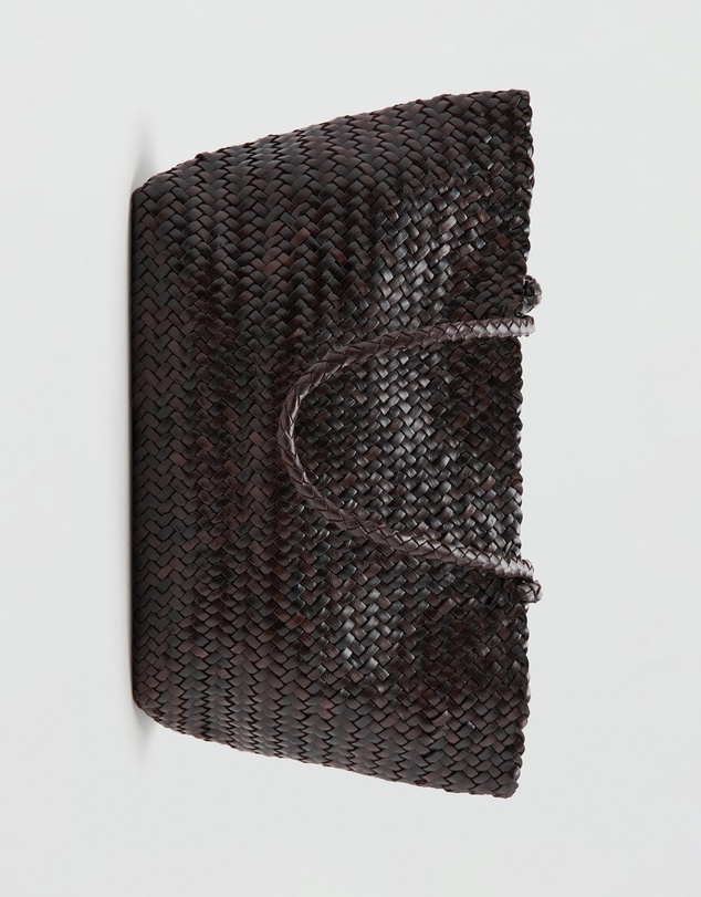 M.N.G - Braided Leather Shopper Bag