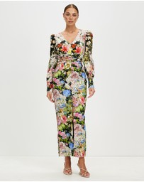 Honey and Beau - Romantic Flower Maxi Dress