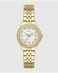 GUESS - GUESS Ladies Gold-Tone Analogue Watch