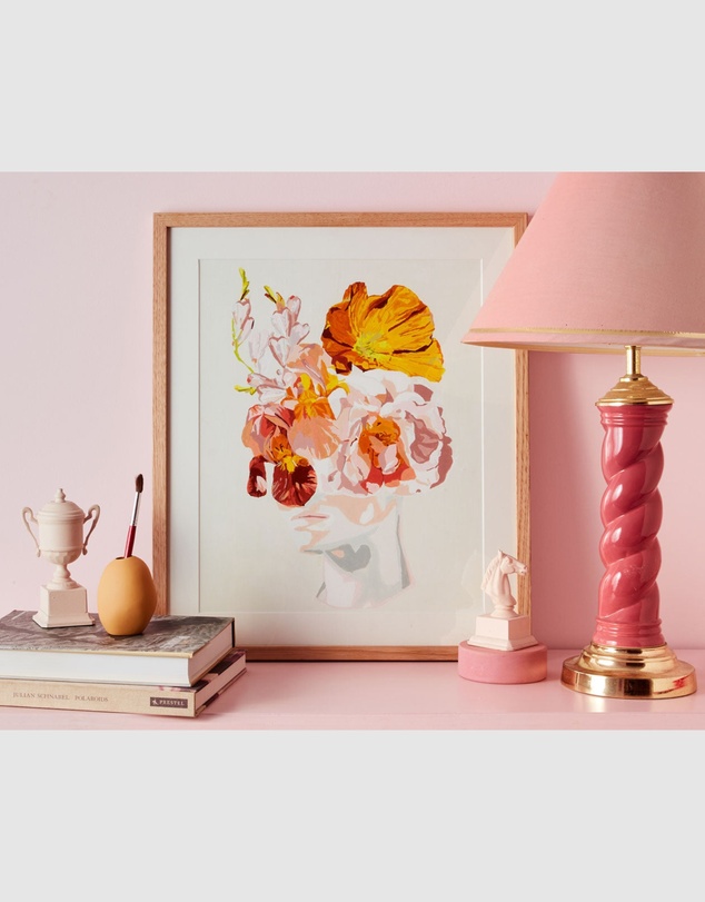 Journey Of Something - Paint by Numbers - Pink Haze