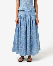 Forcast - Alisa Gathered Full Skirt