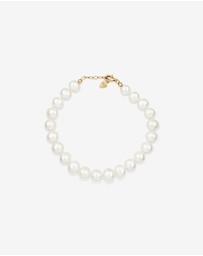 Michael Hill - Cultured Freshwater Pearl Bracelet in 10kt Yellow Gold
