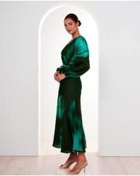 Pilgrim - Lucille V-neck Maxi Dress