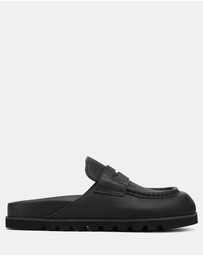Naked Wolfe - Cord Black Pebble Leather