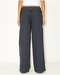 Dazie - Bayside Linen Blend Relaxed Pants