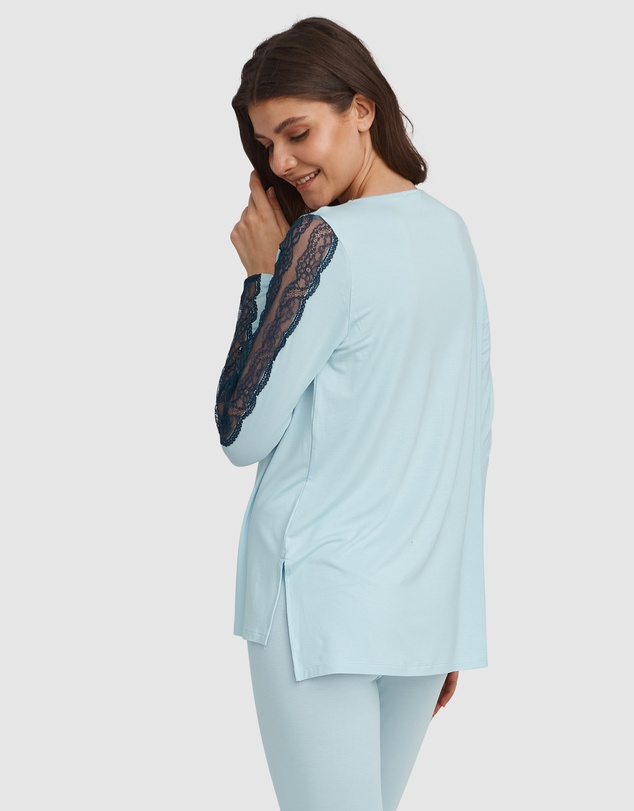 Oh!Zuza - Lace Trim Pyjama Set