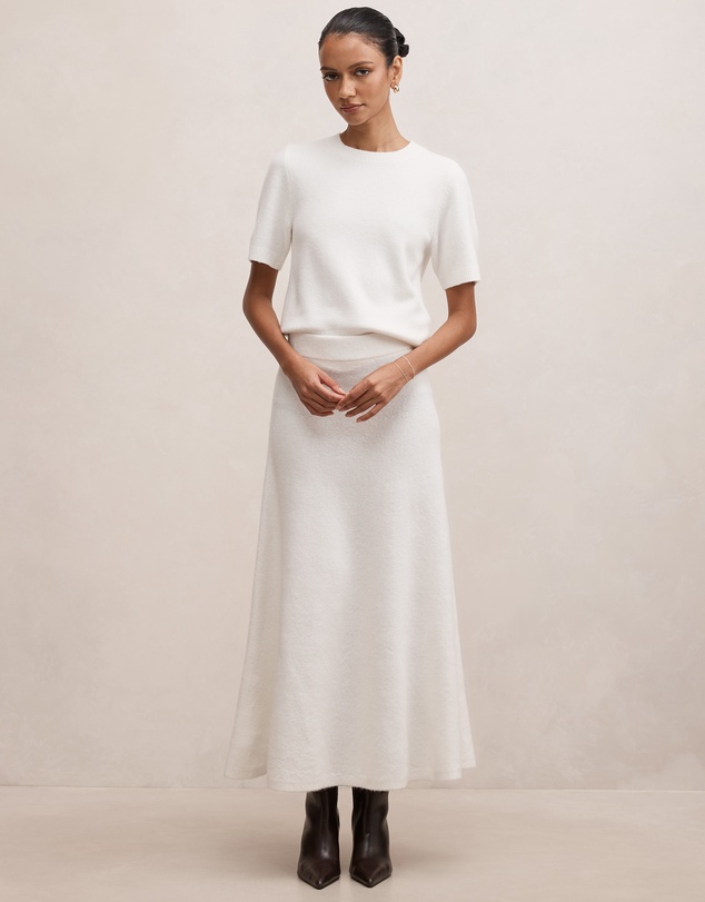 Forever New Petite - Elliotte Petite Knitted Midi Skirt