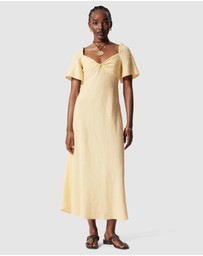 & Other Stories - Linen Midi Dress