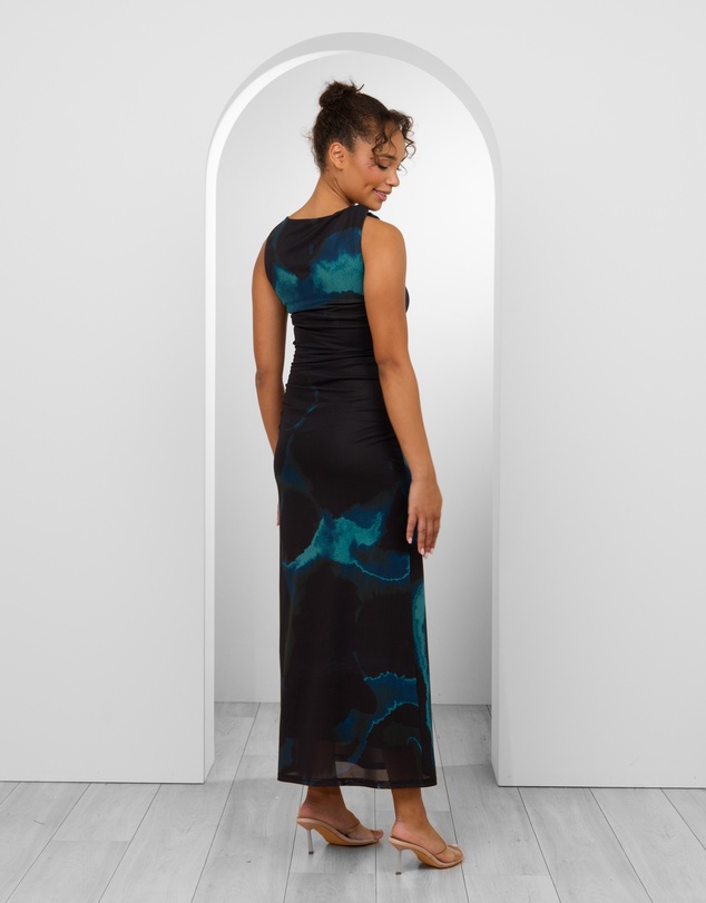 Pilgrim - Nandini Twist Mesh Maxi Dress