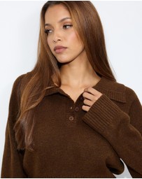 Dazie - Blair Knit Polo