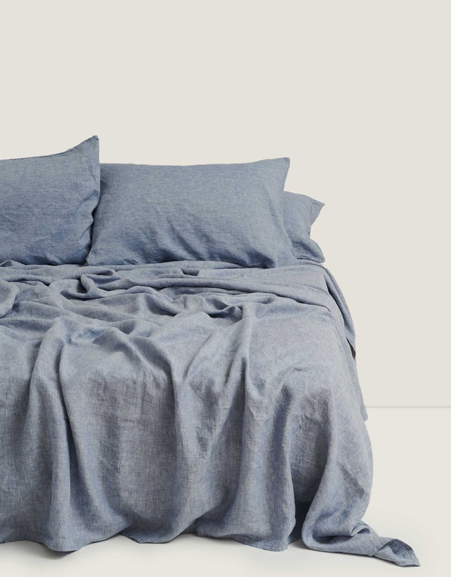 Carlotta + Gee - 100% Linen Flat Sheet