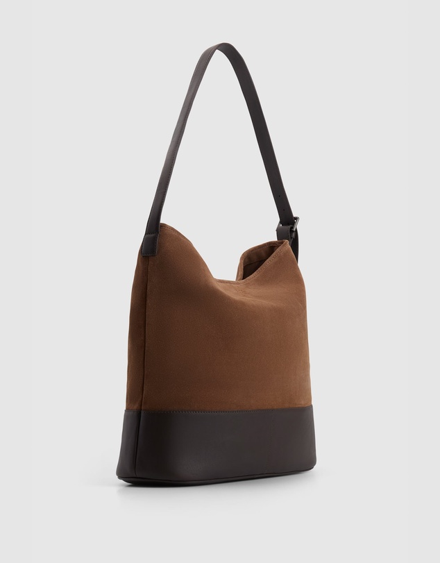 Evity - Harris Suede Messenger Bag
