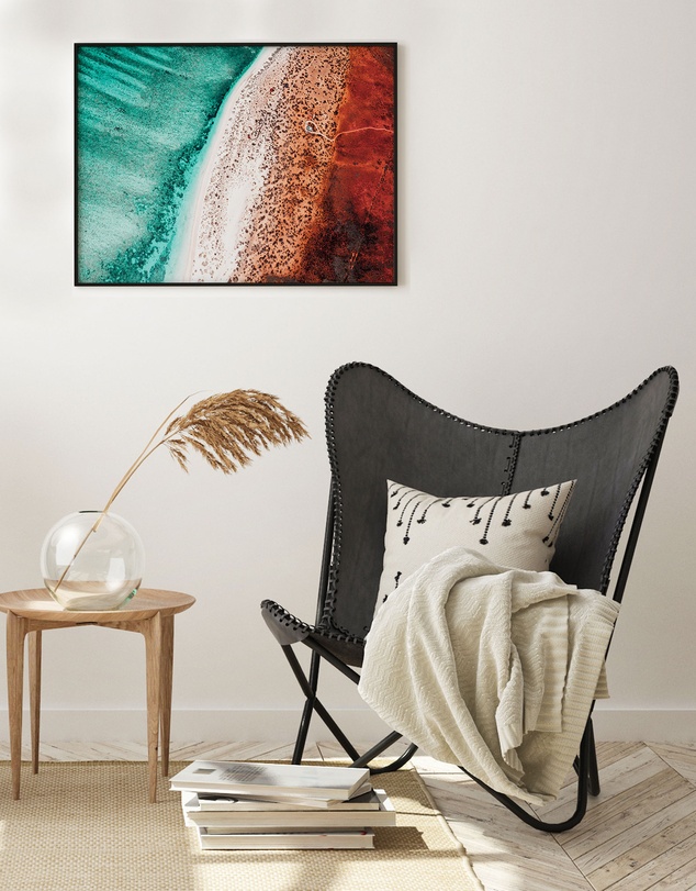 Olive et Oriel - Sand to Sea WA Art Print