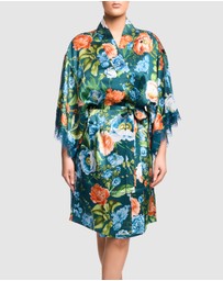 Sainted Sisters - Scarlett Silk Kimono