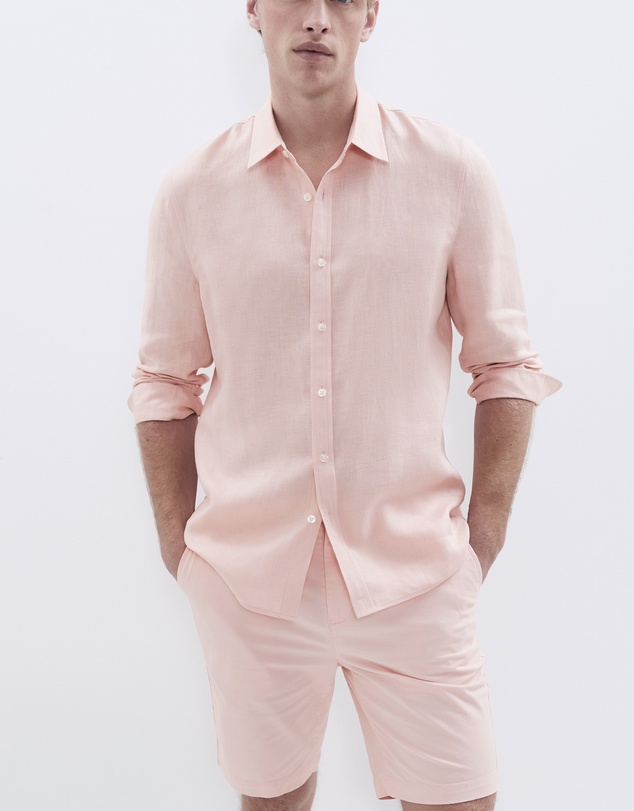 UNISON - Linen Regular Fit Shirt