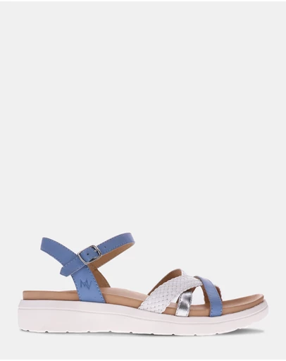 Mia Vita - Banks Sandal - Blue Multi