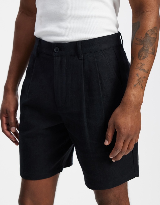 Staple Superior - Owen Linen Blend Shorts