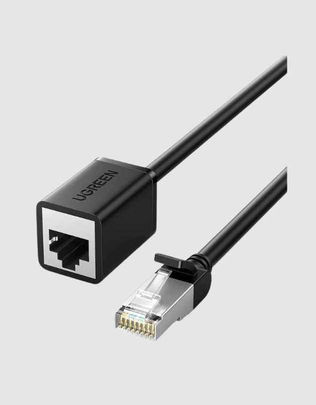 Ugreen - Ugreen CAT6 Ethernet Extension Cable 2m Male to Female RJ45 Shielded High Speed Network Lead