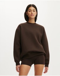 Cotton On Body Active - Plush Crew Sweatshirt