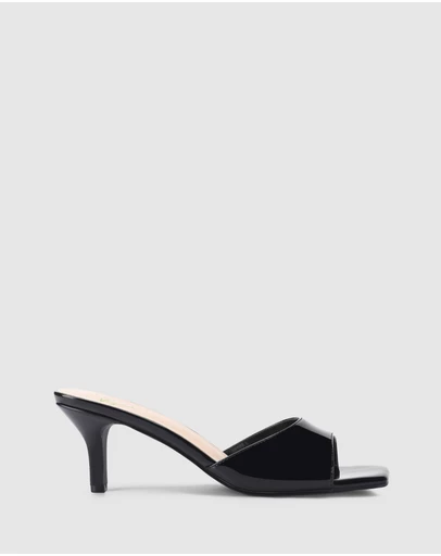 Verali - Taylor Kitten Heel Mules