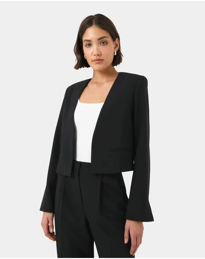 Forcast - Sofia Cropped Blazer