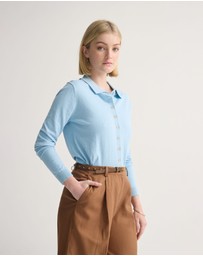 Oxford - Pinky Cashmere Cardigan