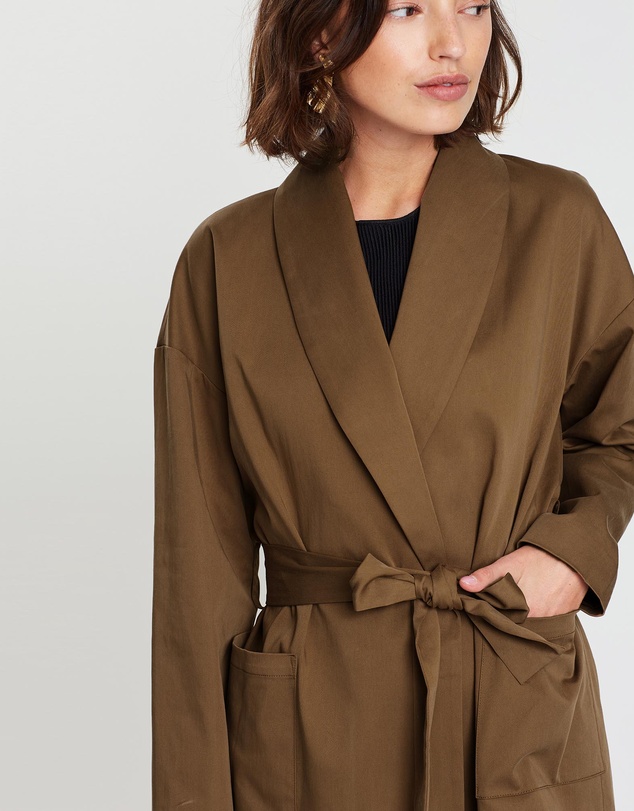 FRIEND of AUDREY - Elliot Wrap Jacket