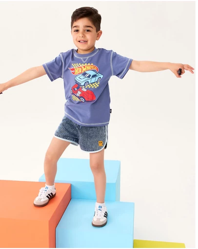 Rock Your Kid - Hot Wheels Tee - ICONIC EXCLUSIVE - Kids-Teens