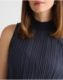 David Lawrence - Tauri Pleat Jersey Dress