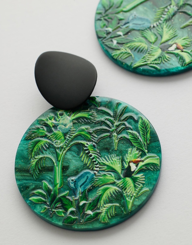 Mossée - Emma Resin Earrings