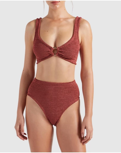 Hunza G - Nadine Gold Hoop Bikini