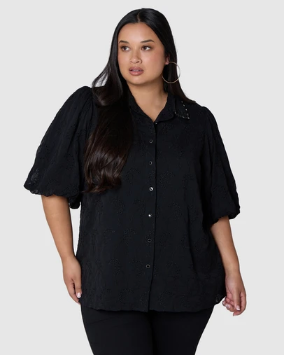 Sunday In The City - Zia Broderie Shirt
