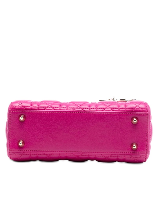Pre-Loved by Azura Reborn - Pre-Loved Small Lambskin Cannage My ABCDior Lady Dior