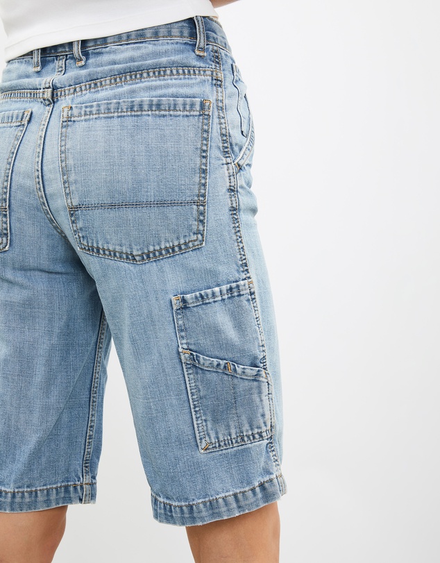 Vintage by The Real Deal - Pre Loved - Vintage Old Navy Denim Carpenter Shorts