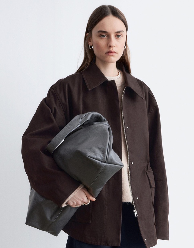 & Other Stories - Oversized Drawstring Utility Jacket