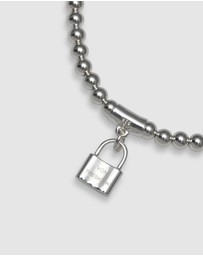 Von Treskow - Von Treskow Padlock Stretchy Bracelet