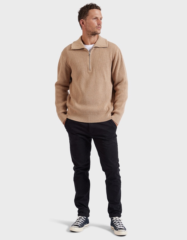 Academy Brand - Le Mans 1/2 Zip Knit
