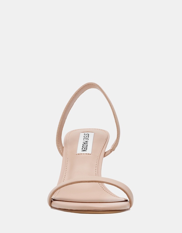 Steve Madden - Elma Blush Leather Heels