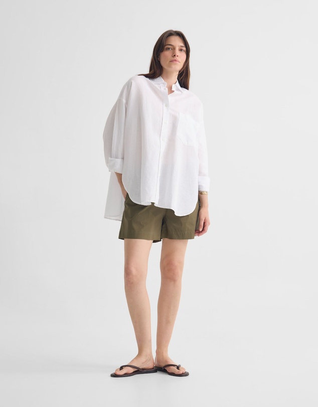 Oxford - Erika Washed Casual Linen Shirt