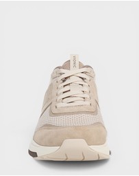 Vionic - Walk Strider Knit Mesh Sneaker - Beige