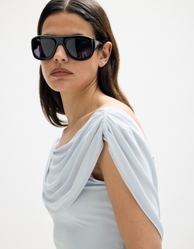 Minima Esenciales - Aster Drape Back Top