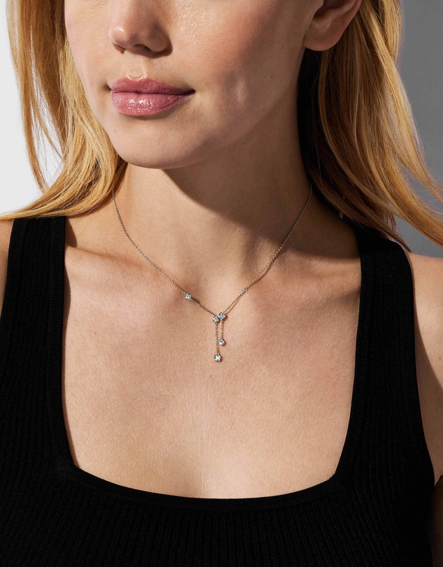 Michael Kors - Brilliance Silver Tone Necklace