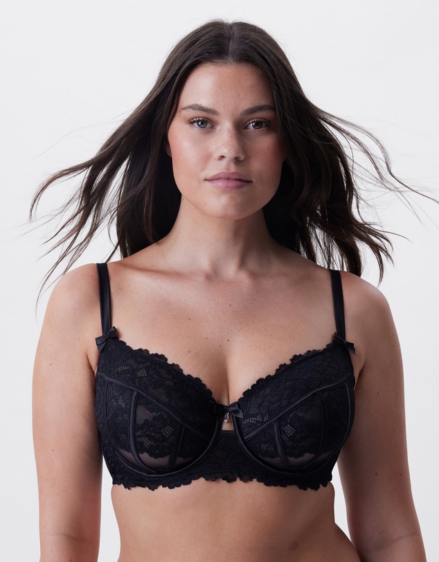 Bras N Things - Bethany Full Cup Underwire Bra - Black