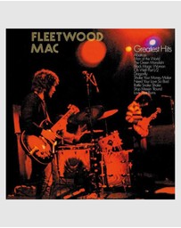 Sony Music - Crosley Record Storage Crate Fleetwood Mac Greatest Hits Vinyl Album Bundle