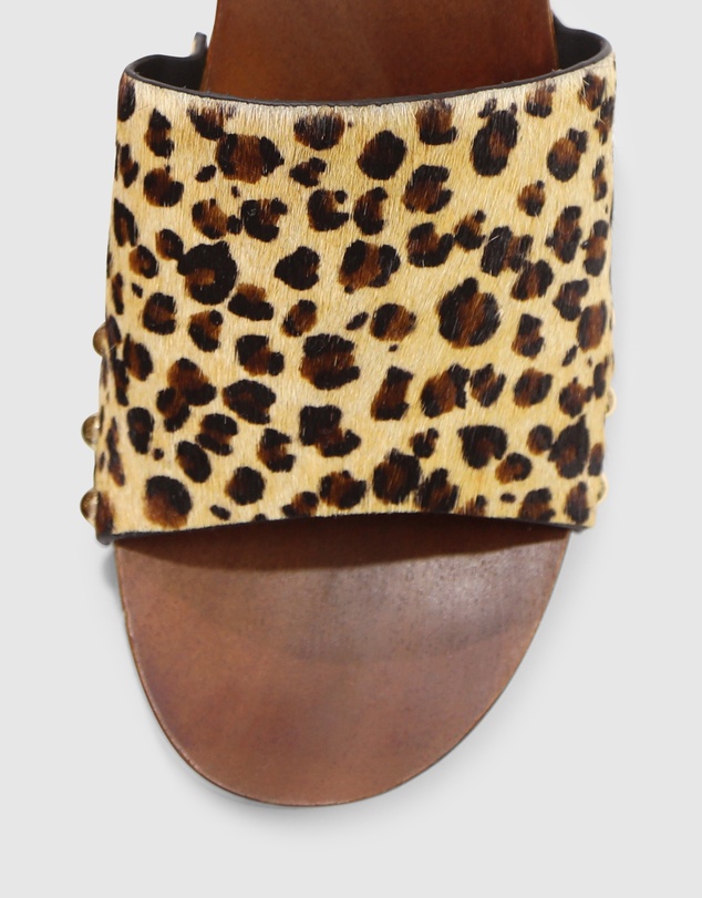 Belle & Bloom - I See Fire Animal Print Clog