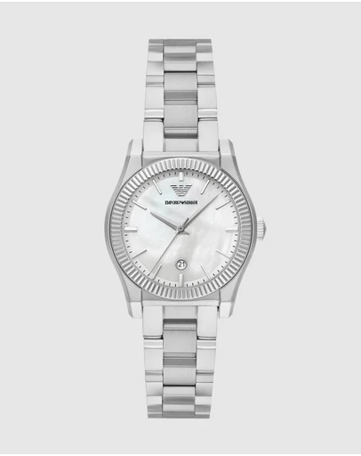 Emporio Armani - Silver Analogue Watch