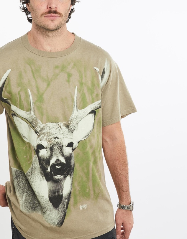 Vintage by The Real Deal - Pre Loved - Vintage Deer Wildlife Tee
