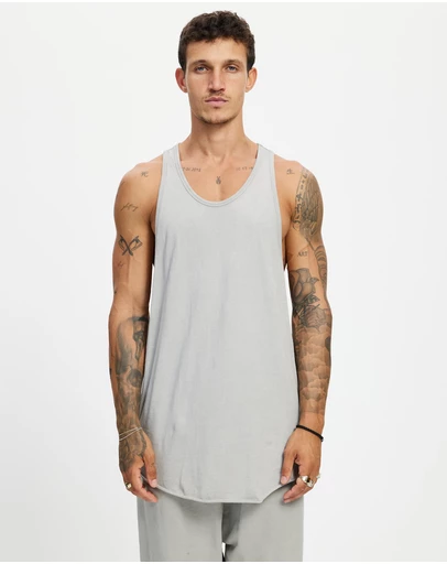 Surrounded By Ghosts - The Travertine Cotton Singlet